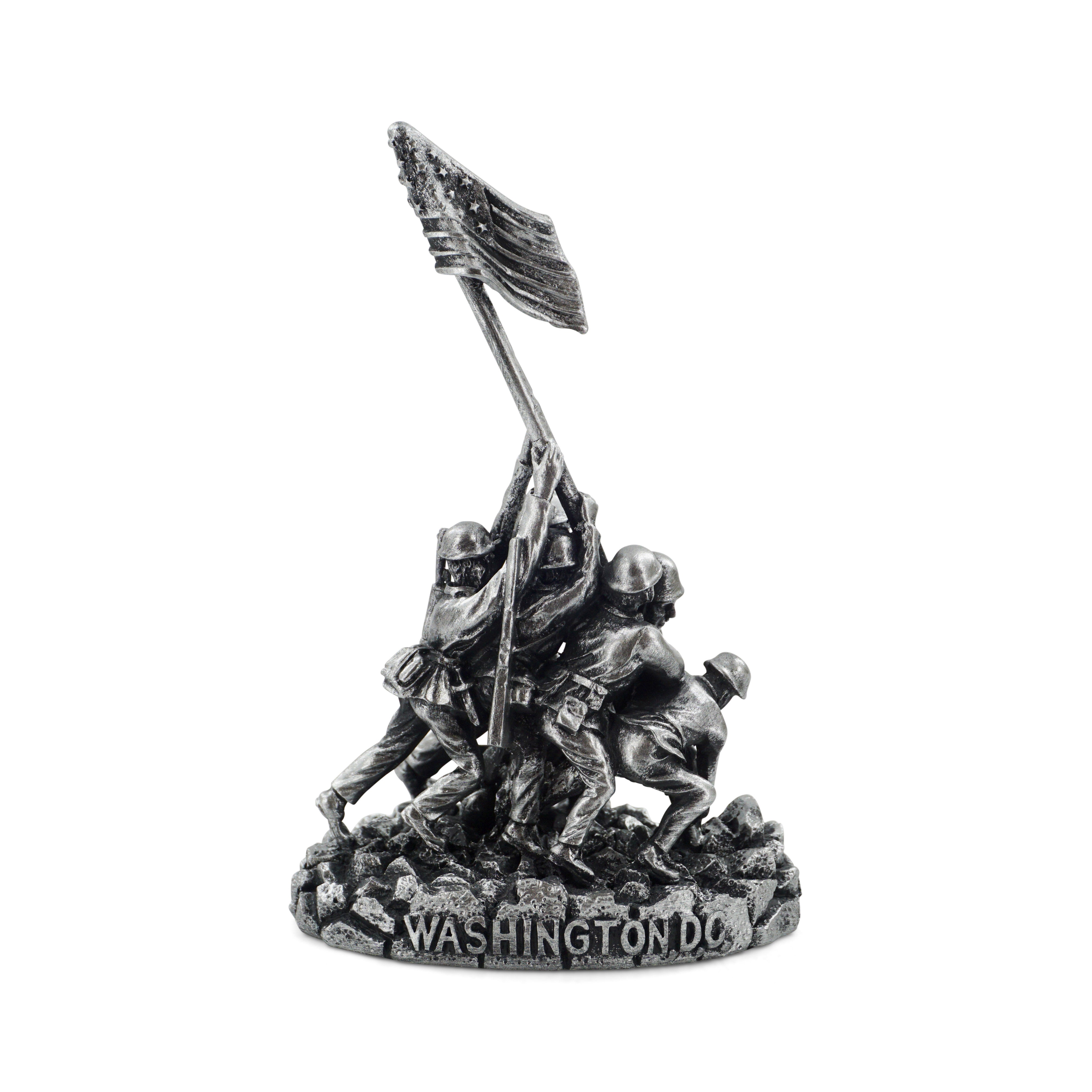 Washington D.C Silver Iwo Jima Statue