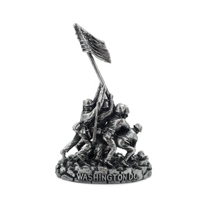 Iwo Jima Statue - Silver