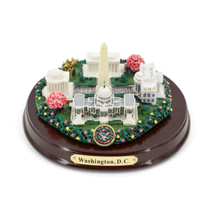 Washington, D.C. Panorama building Statue