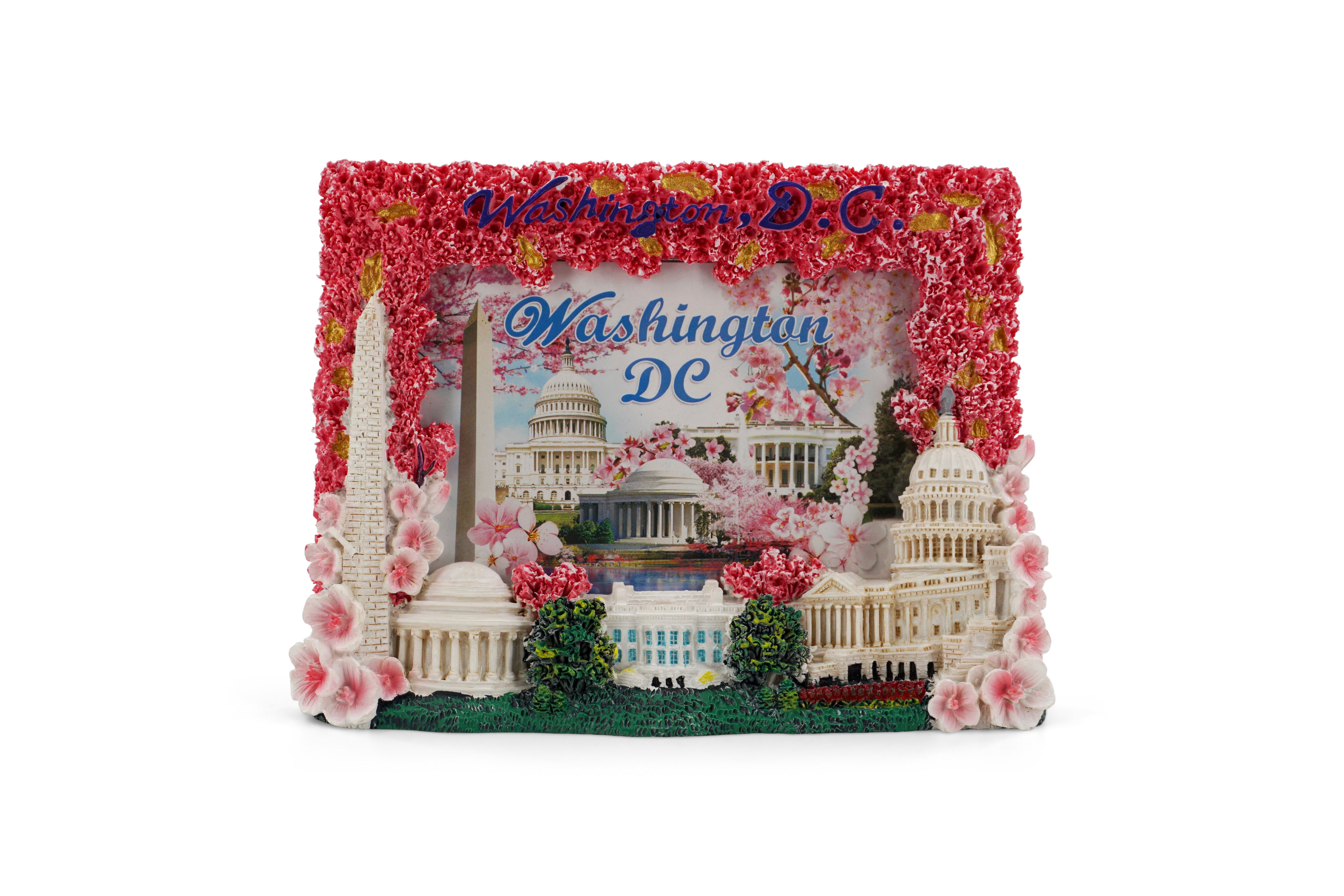 Cherry Blossom 3D Washington DC Picture Frame - Large/Small