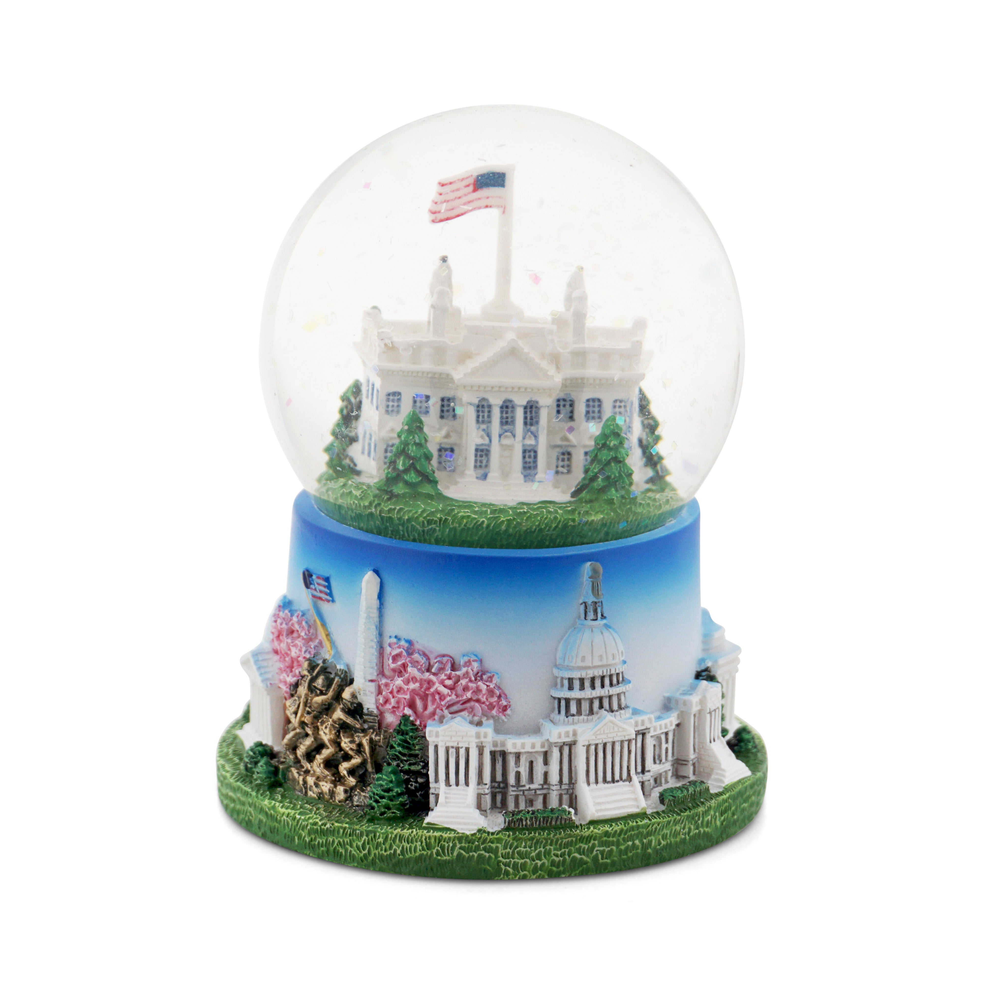 White House Sky Snow Globe - Small/Medium/Large