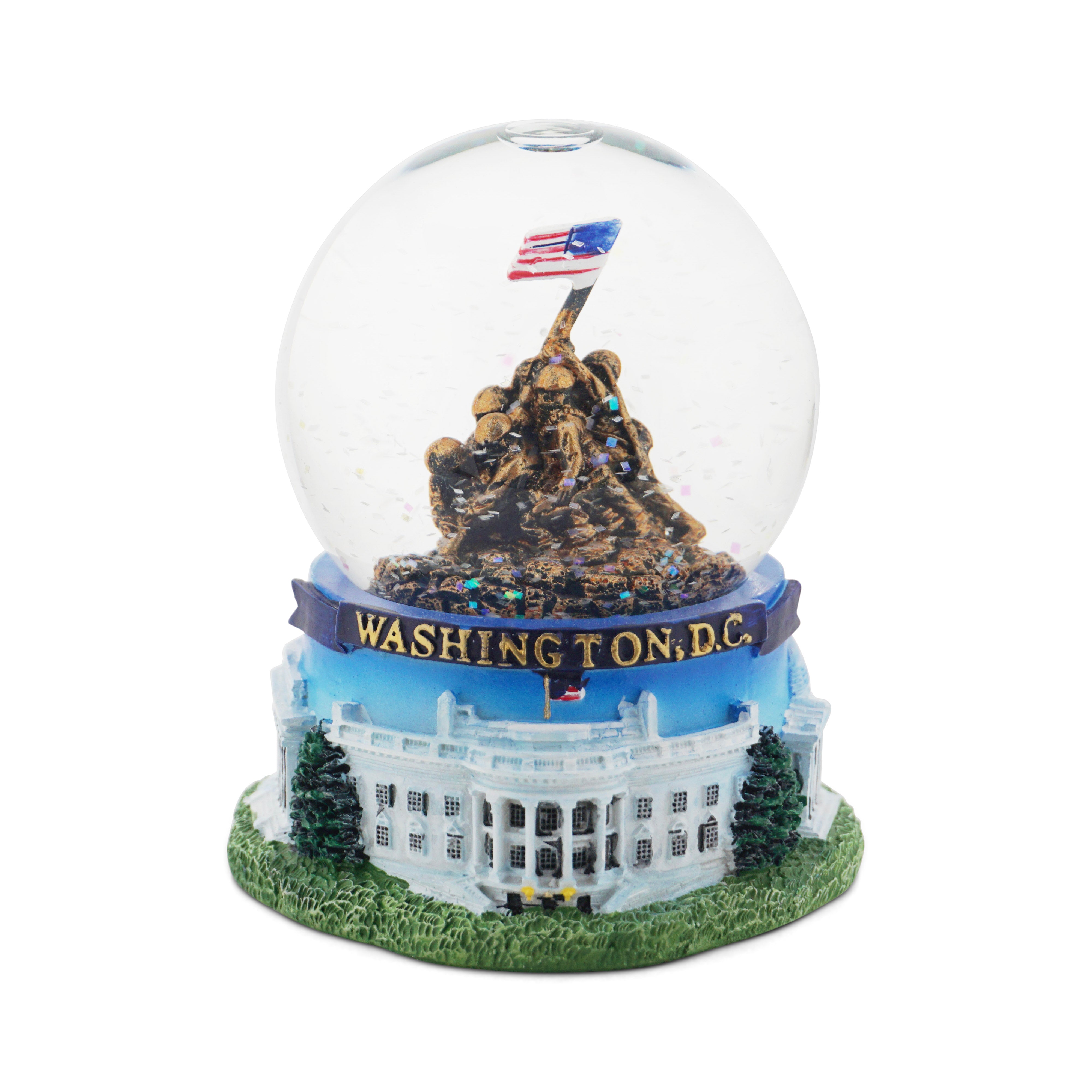 Iwo Jima Memorial Snow Globe - Small/Medium