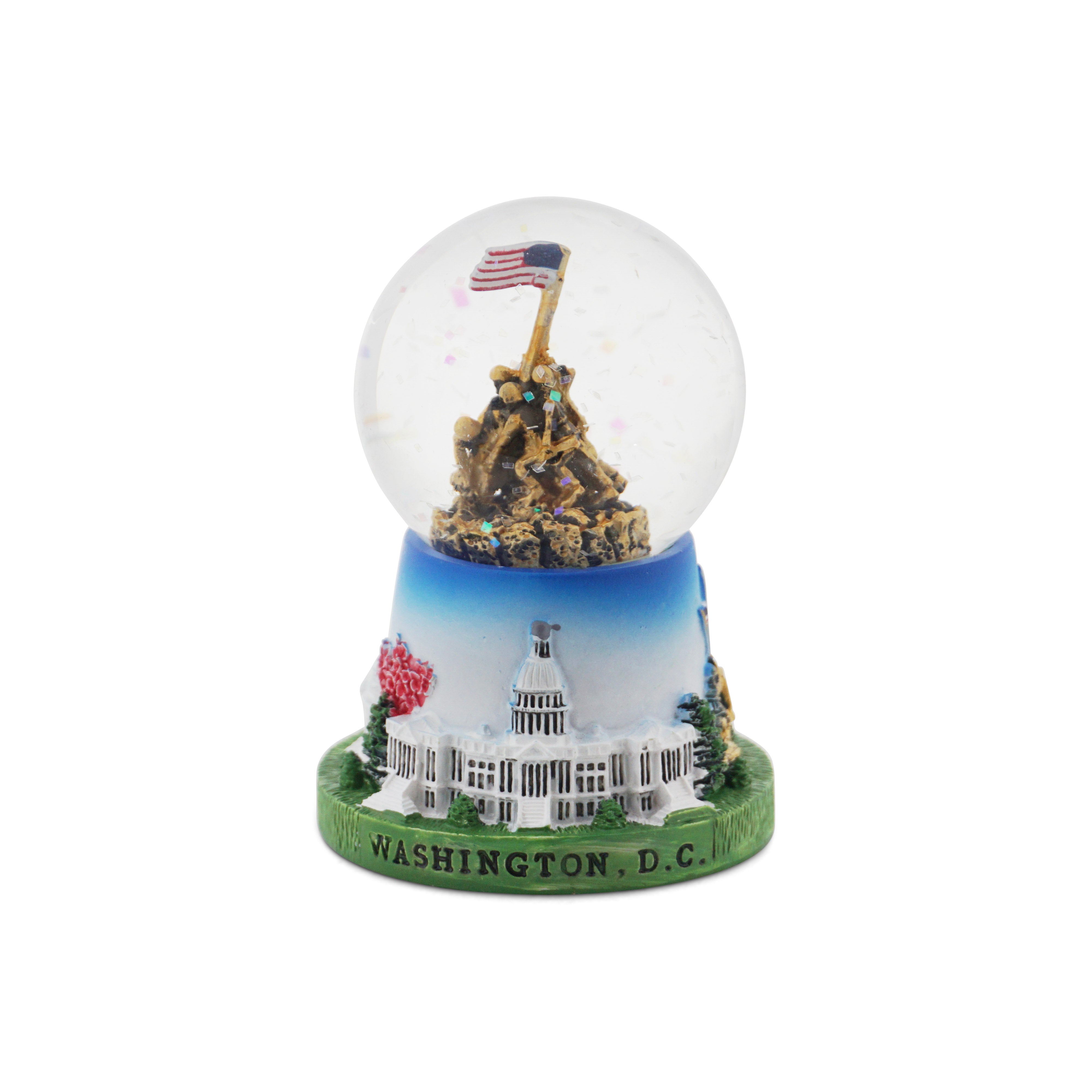 Iwo Jima Memorial Snow Globe - Small/Medium