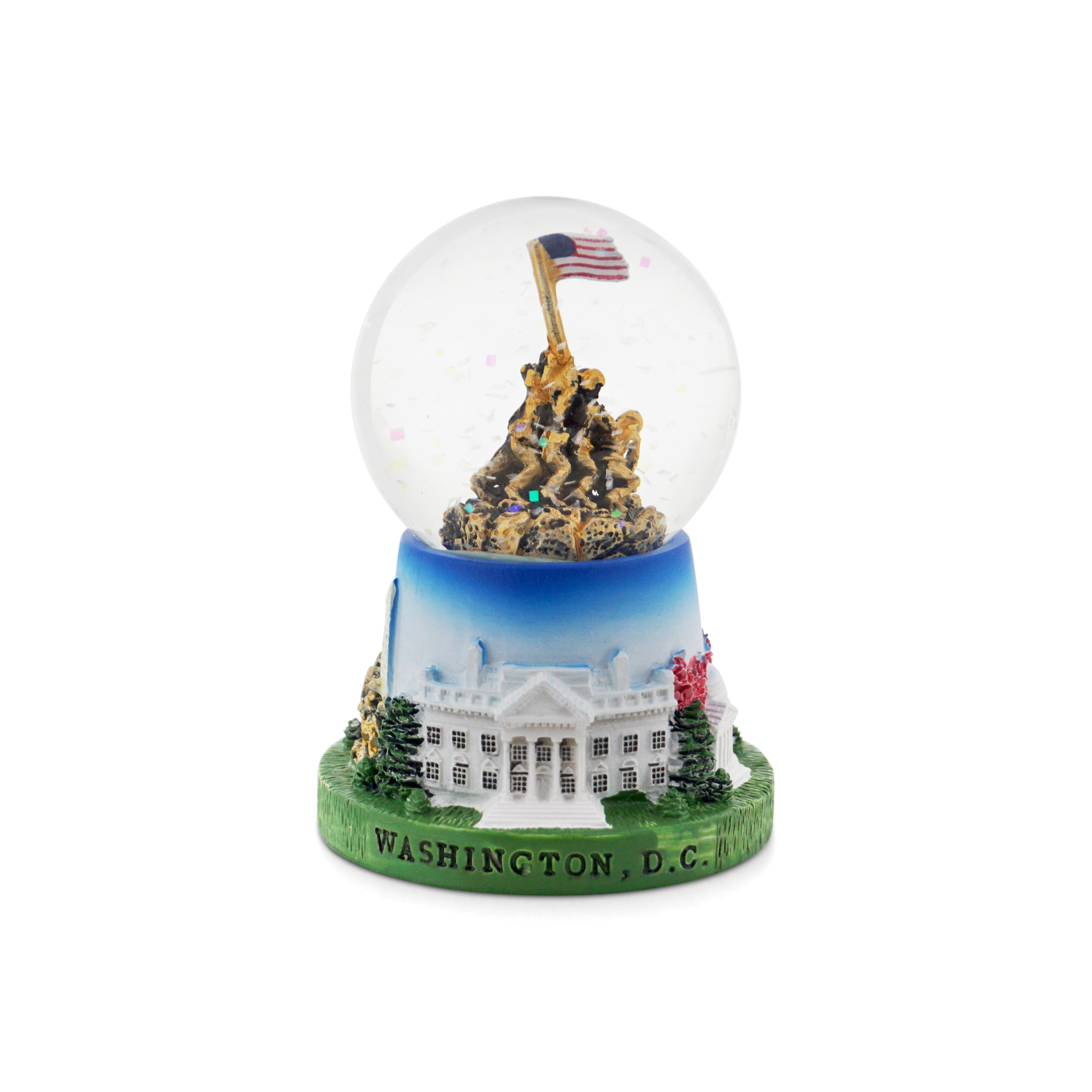 Iwo Jima Memorial Snow Globe - Small/Medium