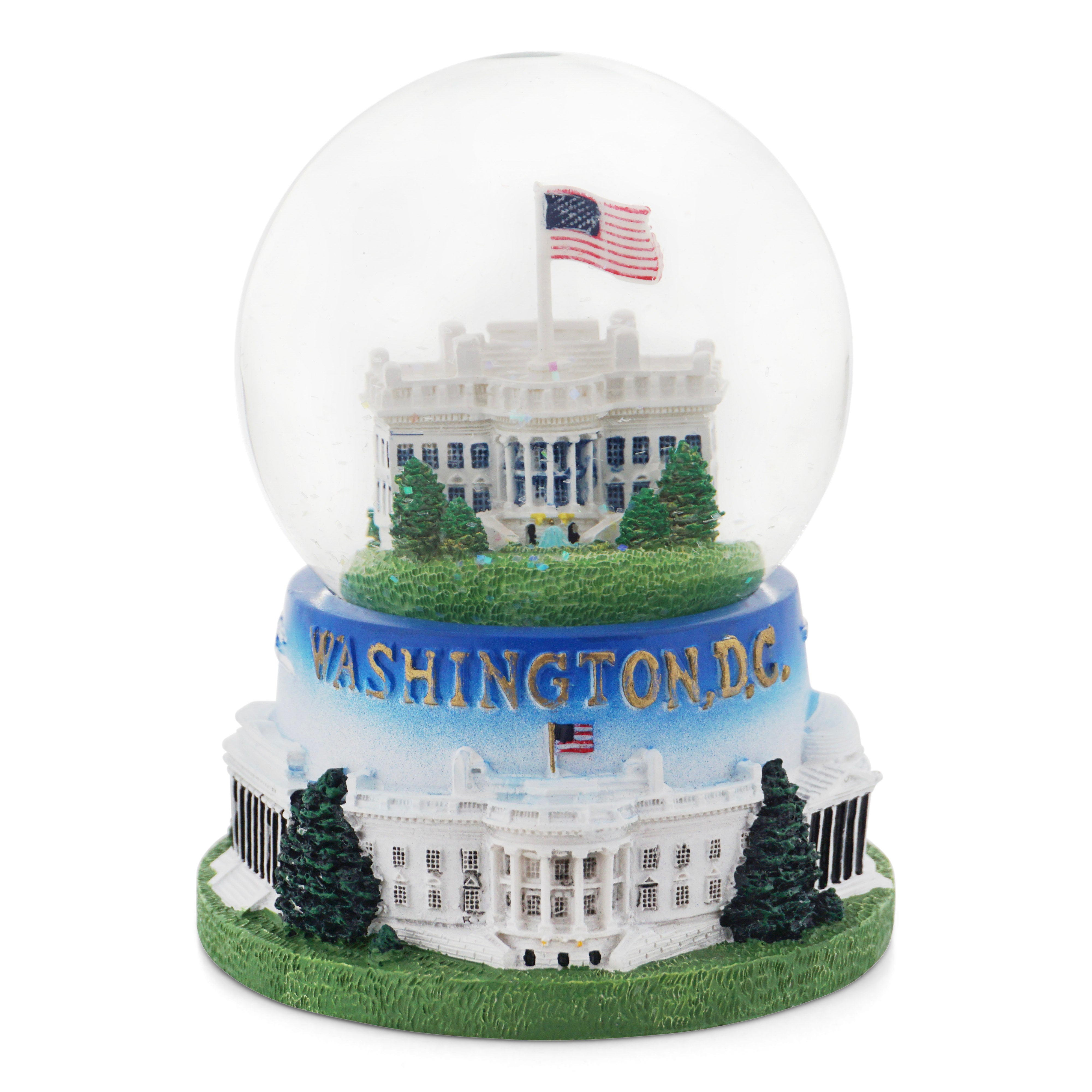 White House Sky Snow Globe - Small/Medium/Large