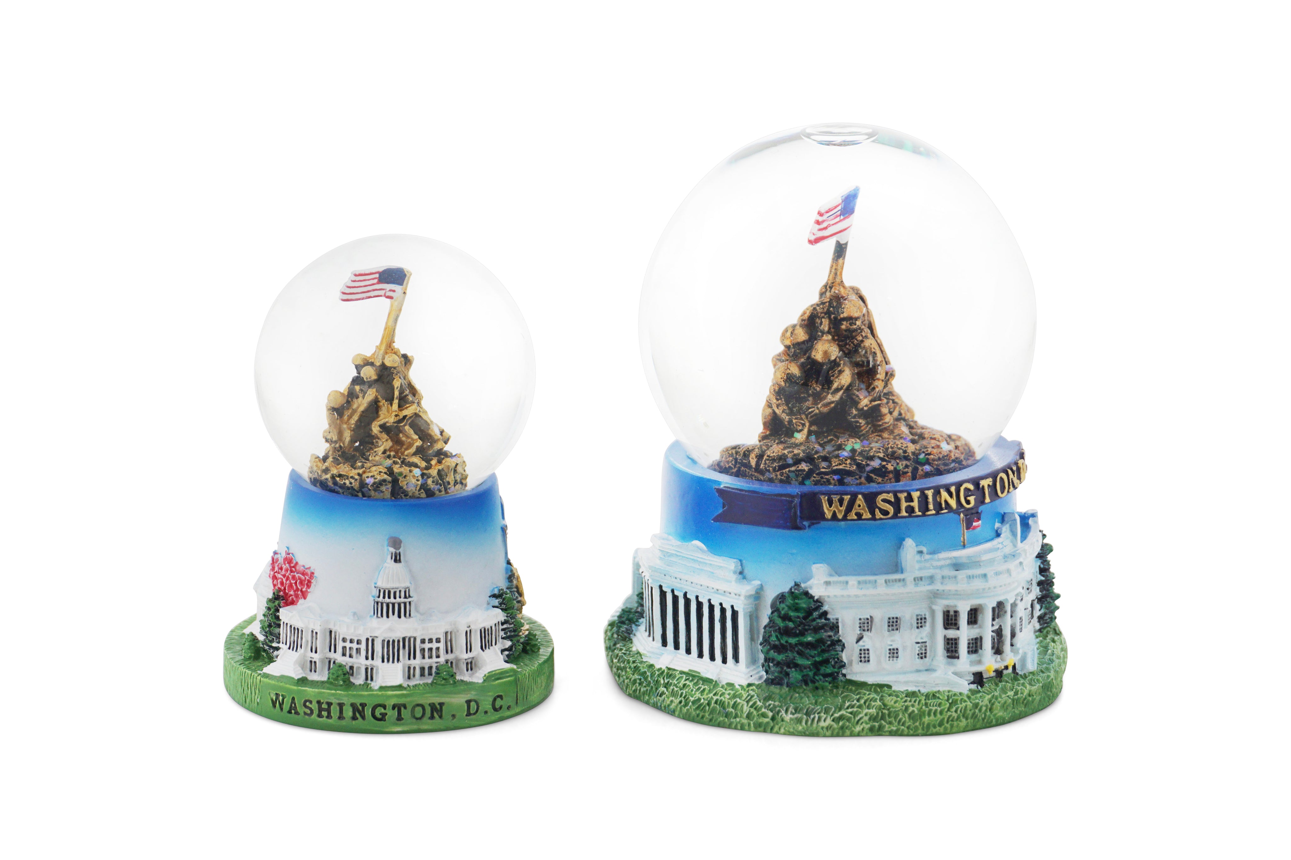 Iwo Jima Memorial Snow Globe - Small/Medium
