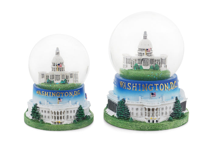 Washington DC Capitol Sky Snow Globe