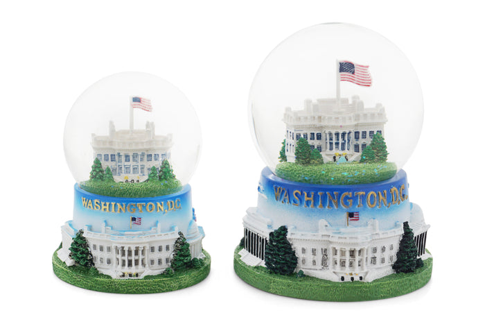 White House Snow Globe Monument Buildings
