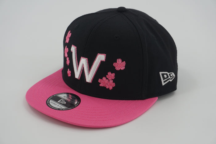 Washington D.C Cherry Blossom Cap - Black/Pink