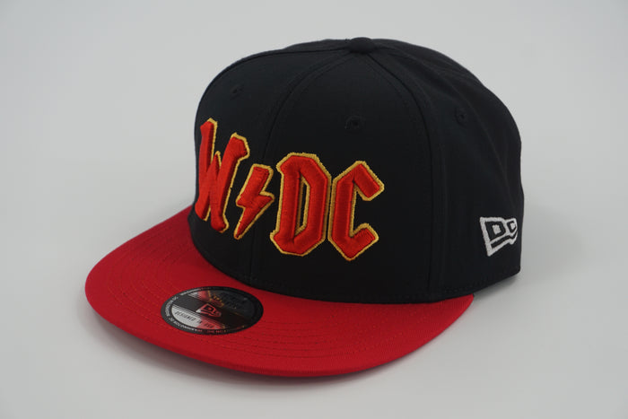 Washington DC Lighting Snapback - Black/Red