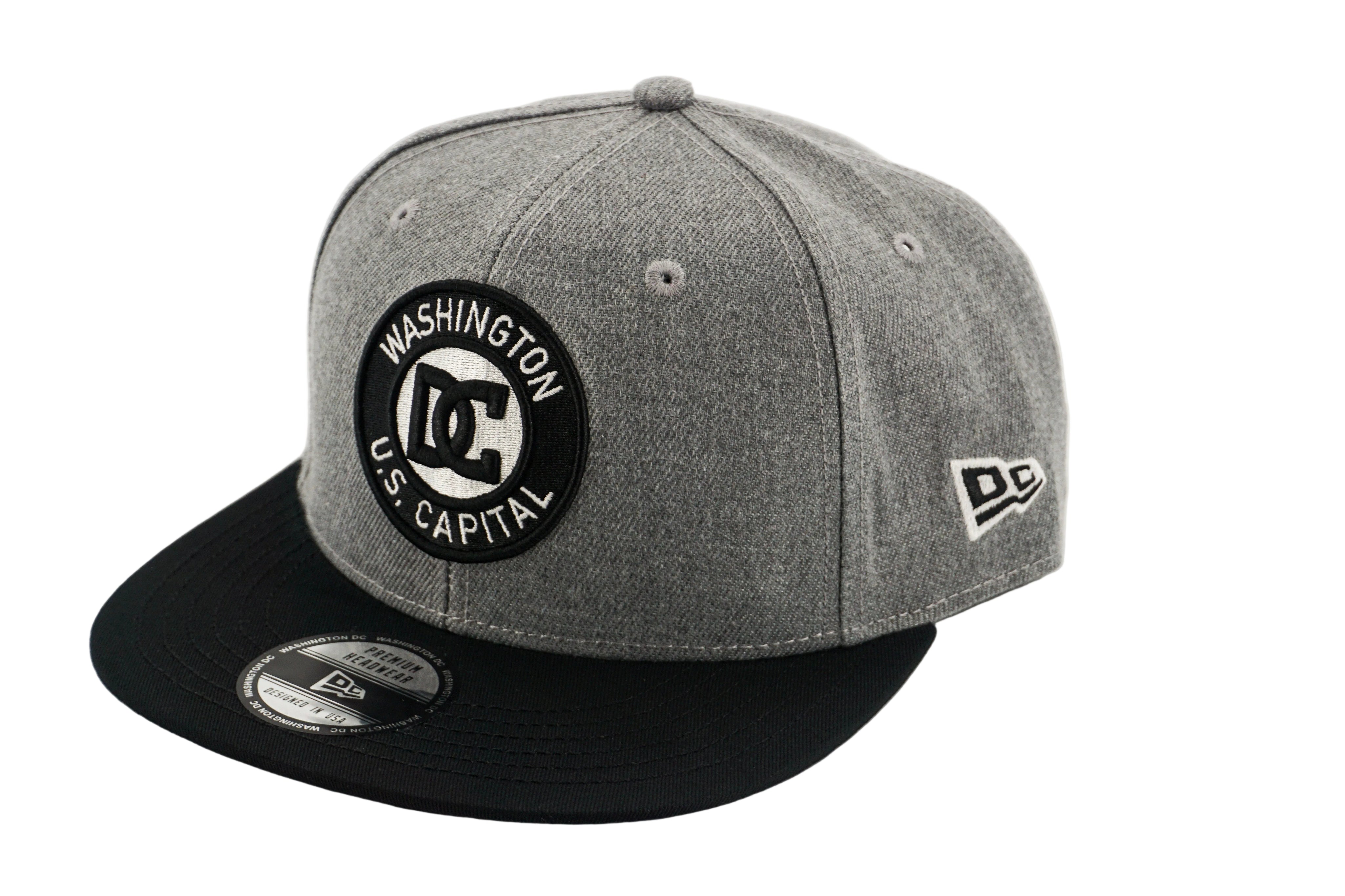Washington DC Round Patch Snapback