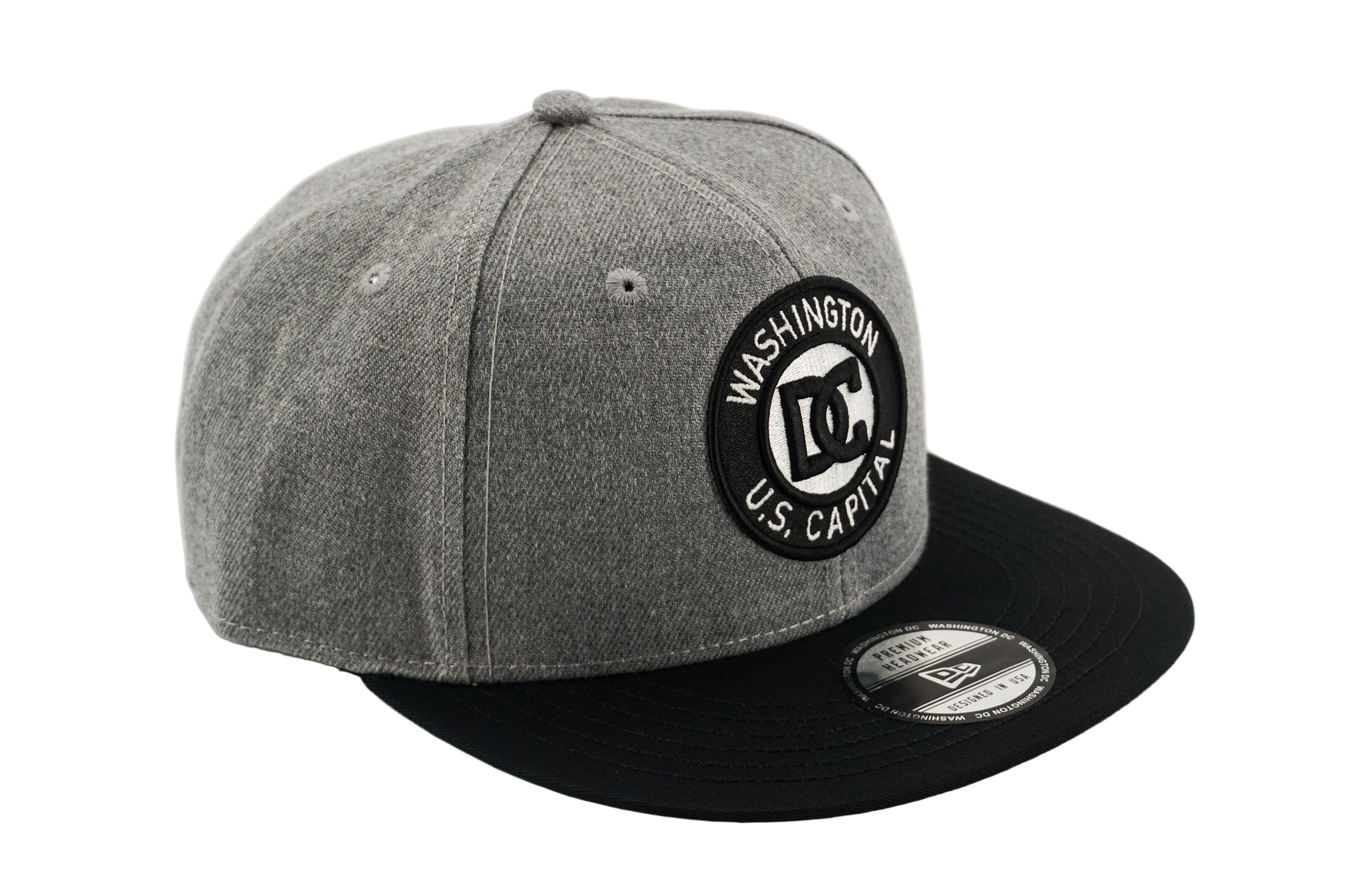 Washington DC Round Patch Snapback