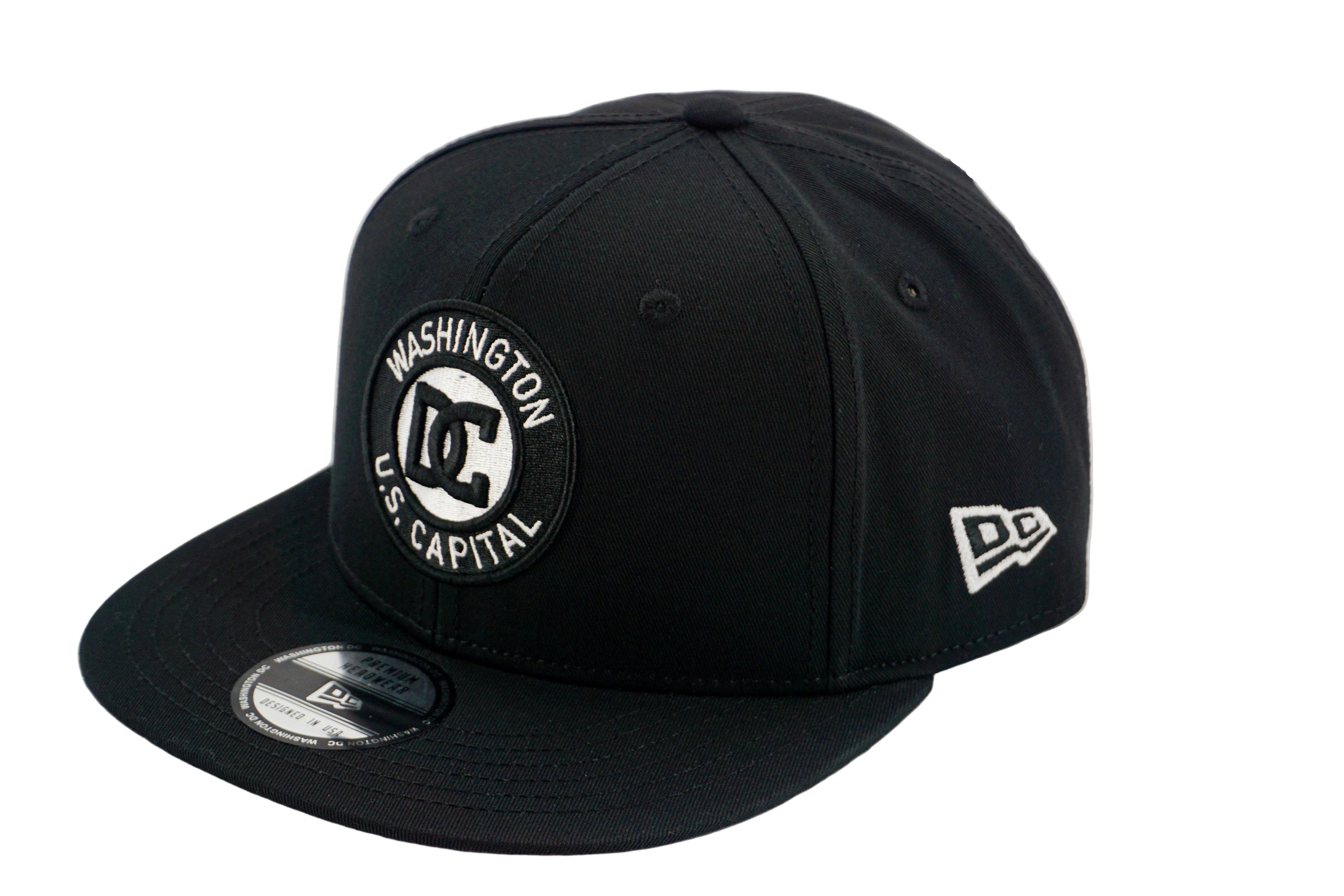 Washington DC Round Patch Snapback