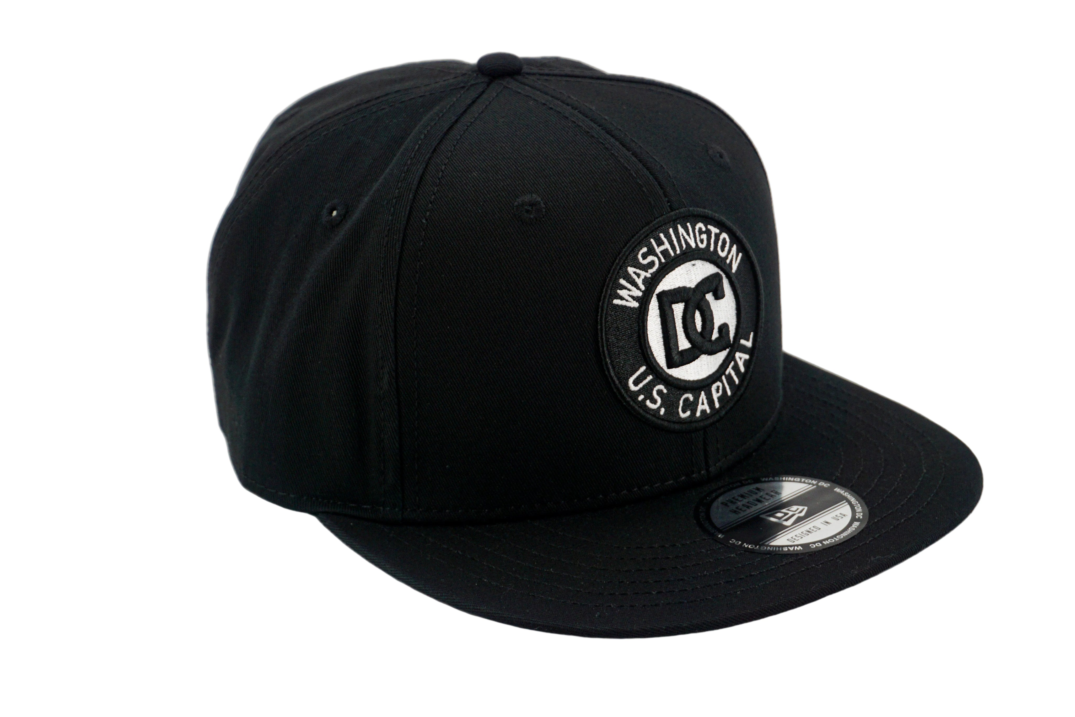 Washington DC Round Patch Snapback