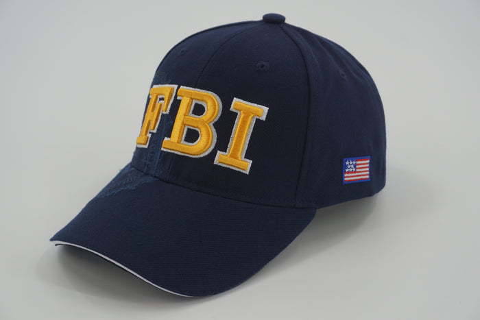 Navy Blue FBI Baseball Cap - Washington D.C