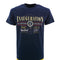 The shirt features a large graphic print on the front with the word 'INAGURATION' in gold, a circular presidential seal, and signatures in gold and white.