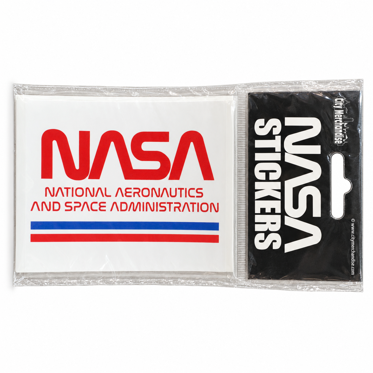 NASA Worm Logo Sticker – Abe's Gifts DC