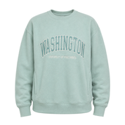 Washington DC Crewneck Sweatshirt – Collegiate Outline Pullover