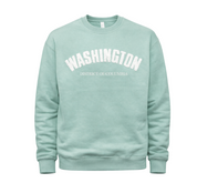 Washington DC Chenille Letter Crewneck Sweatshirt