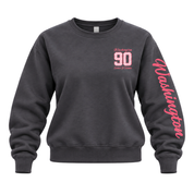 Washington DC 90 Graphic Crewneck Sweatshirt