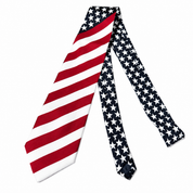 American Flag Neck Tie – Patriotic Stars & Stripes Tie