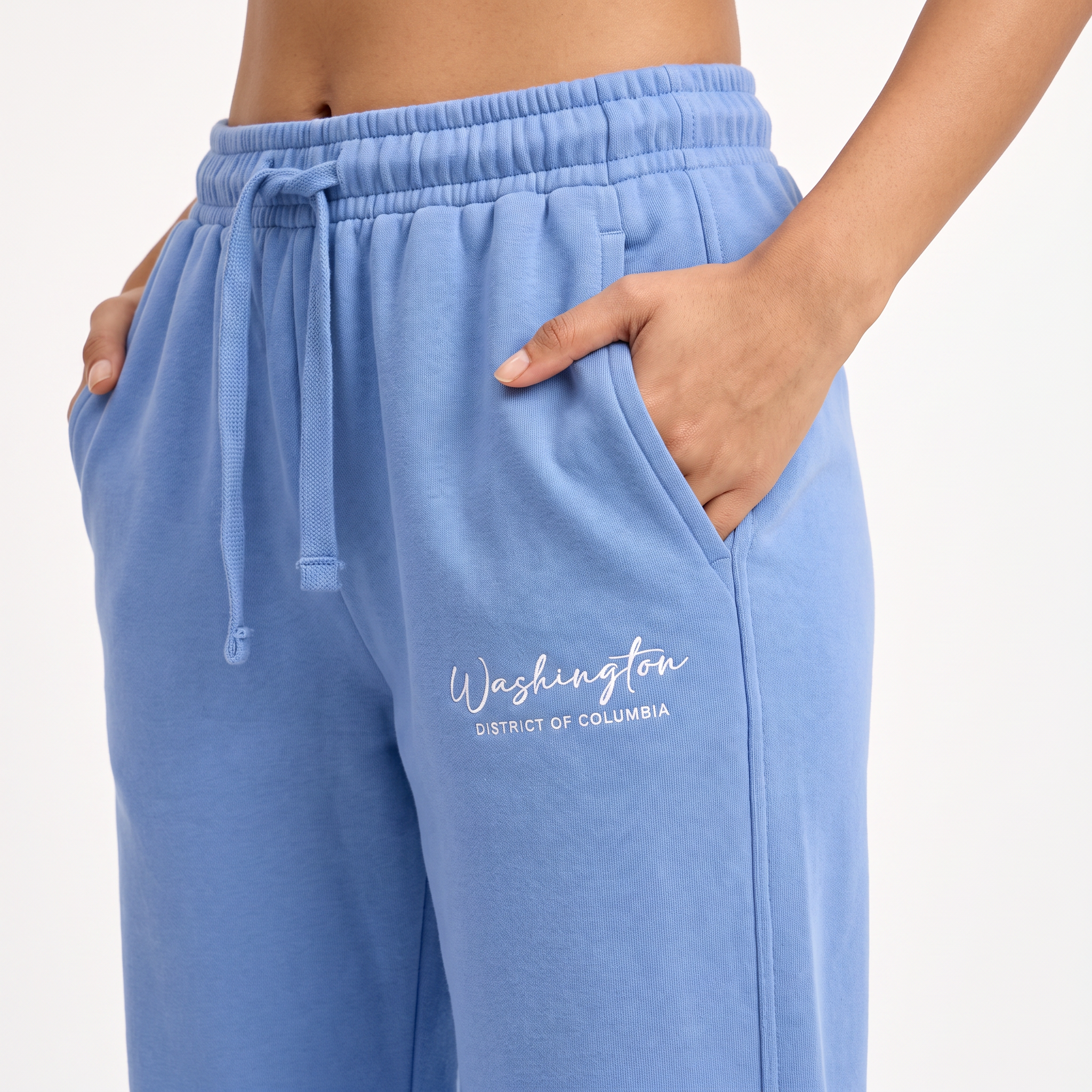 Washington DC Women’s Wide Leg Sweatpants