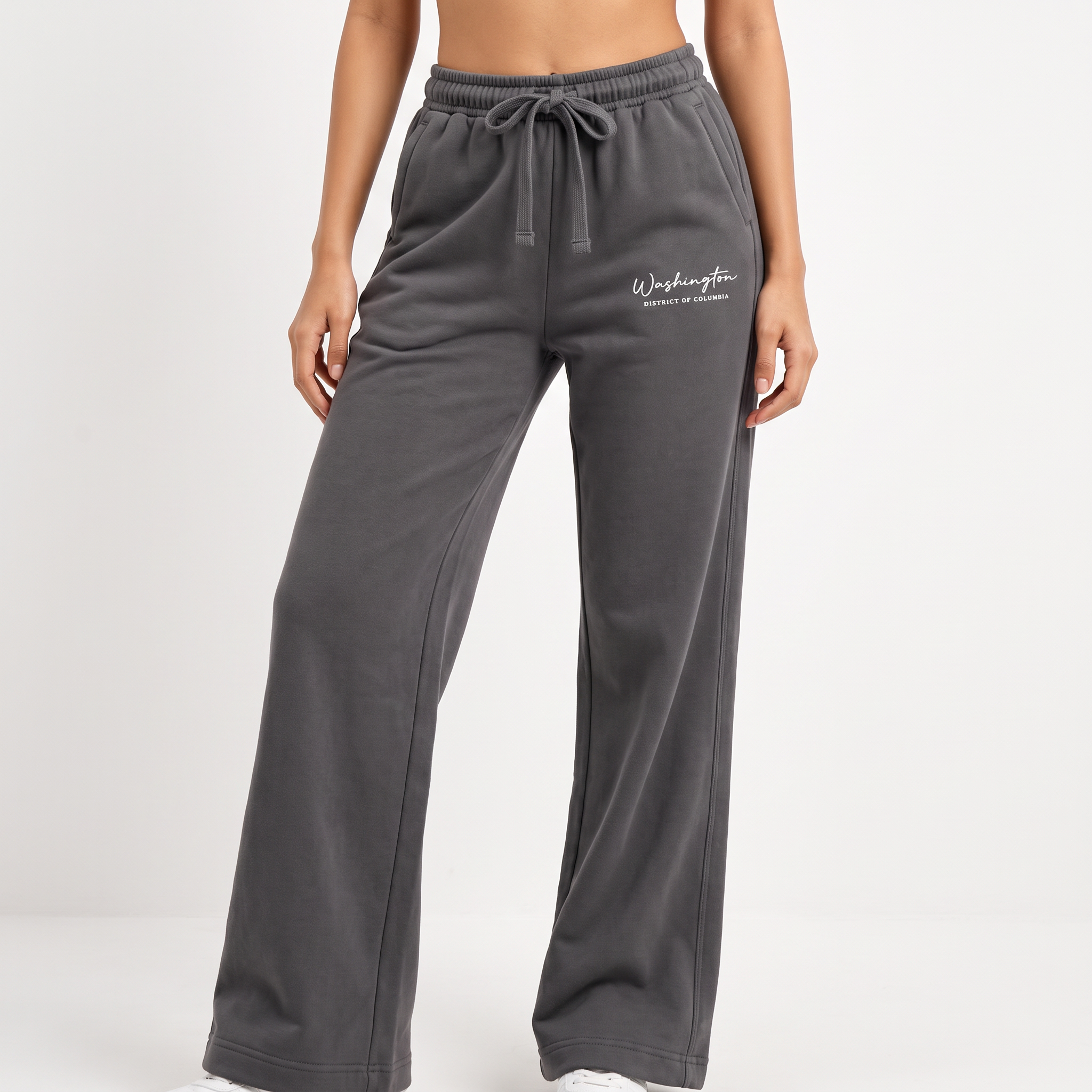 Washington DC Women’s Wide Leg Sweatpants