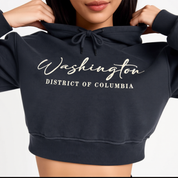 Washington DC Women’s Cropped Hoodie