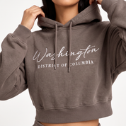 Washington DC Women’s Cropped Hoodie