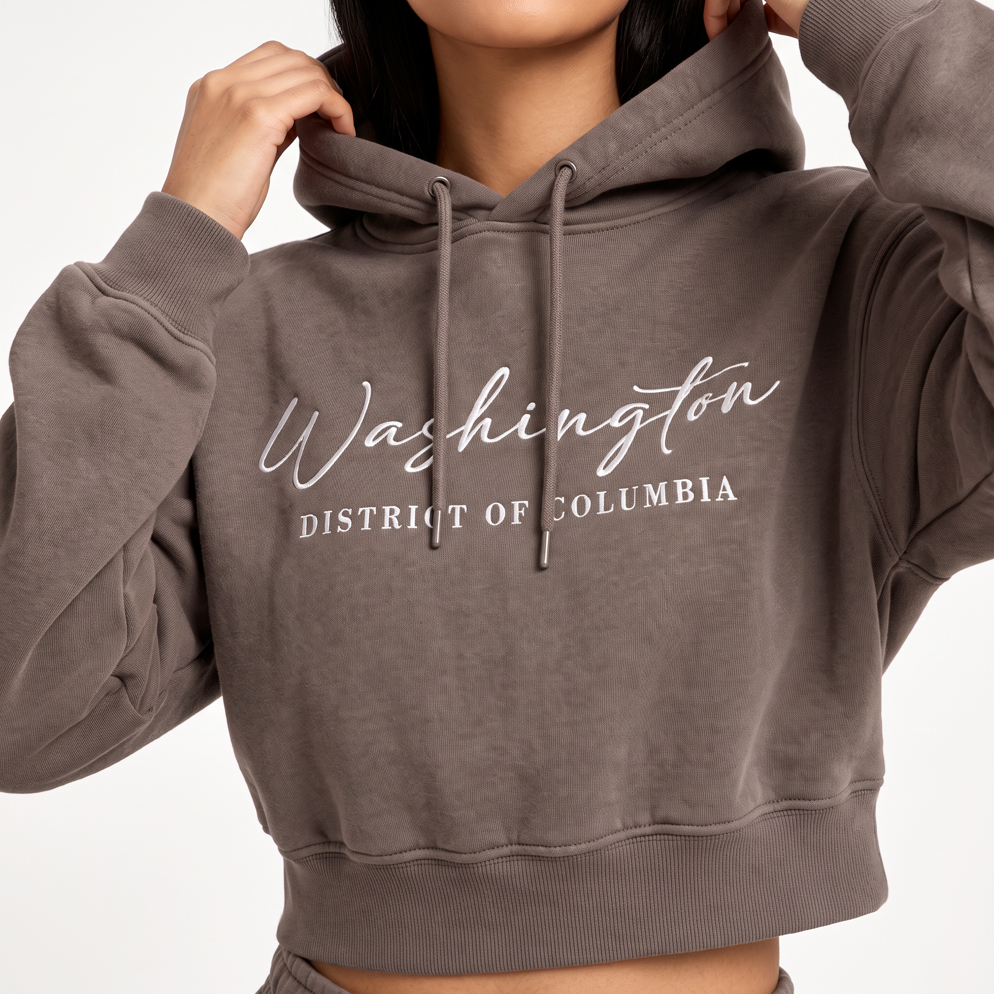 Washington DC Women’s Cropped Hoodie