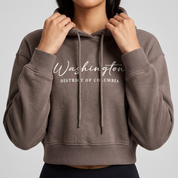 Washington DC Women’s Cropped Hoodie