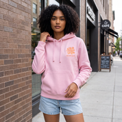 Washington DC Good Things Take Time Embroidered Floral Hoodie