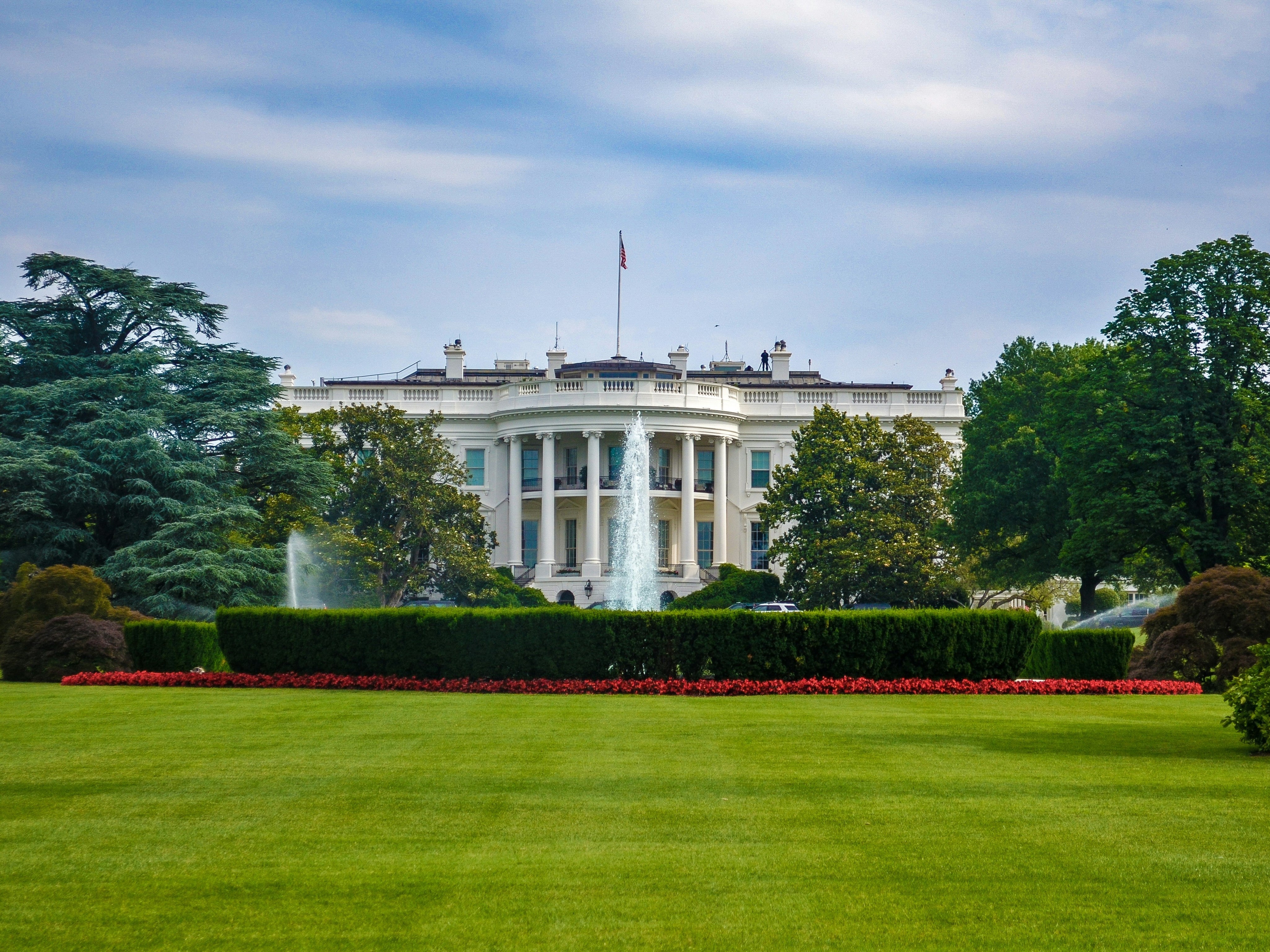 Historic White House, the official residence of the U.S. president, near Abe’s Gifts DC Downtown store in Washington, DC.