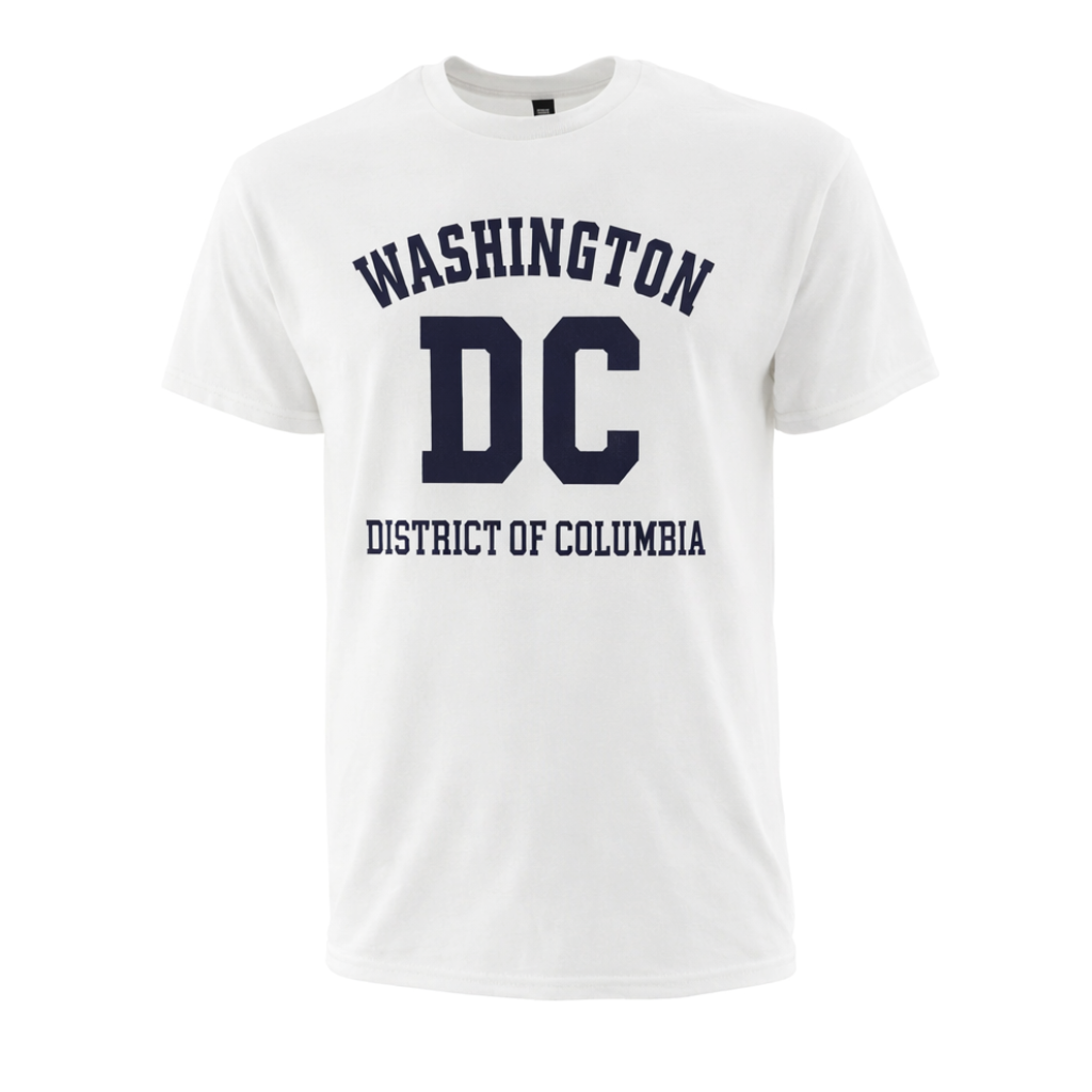 Washington DC District of Columbia Classic White Shirt