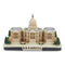 Model of the U.S. Capitol building on a white background