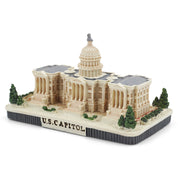Model of the U.S. Capitol building on a white background