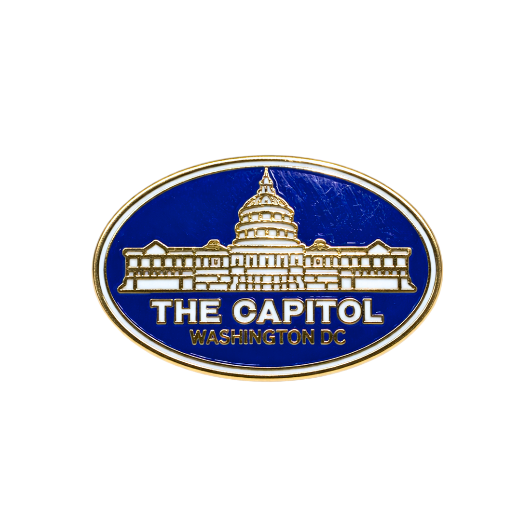 The Capitol Washington DC Lapel Pin