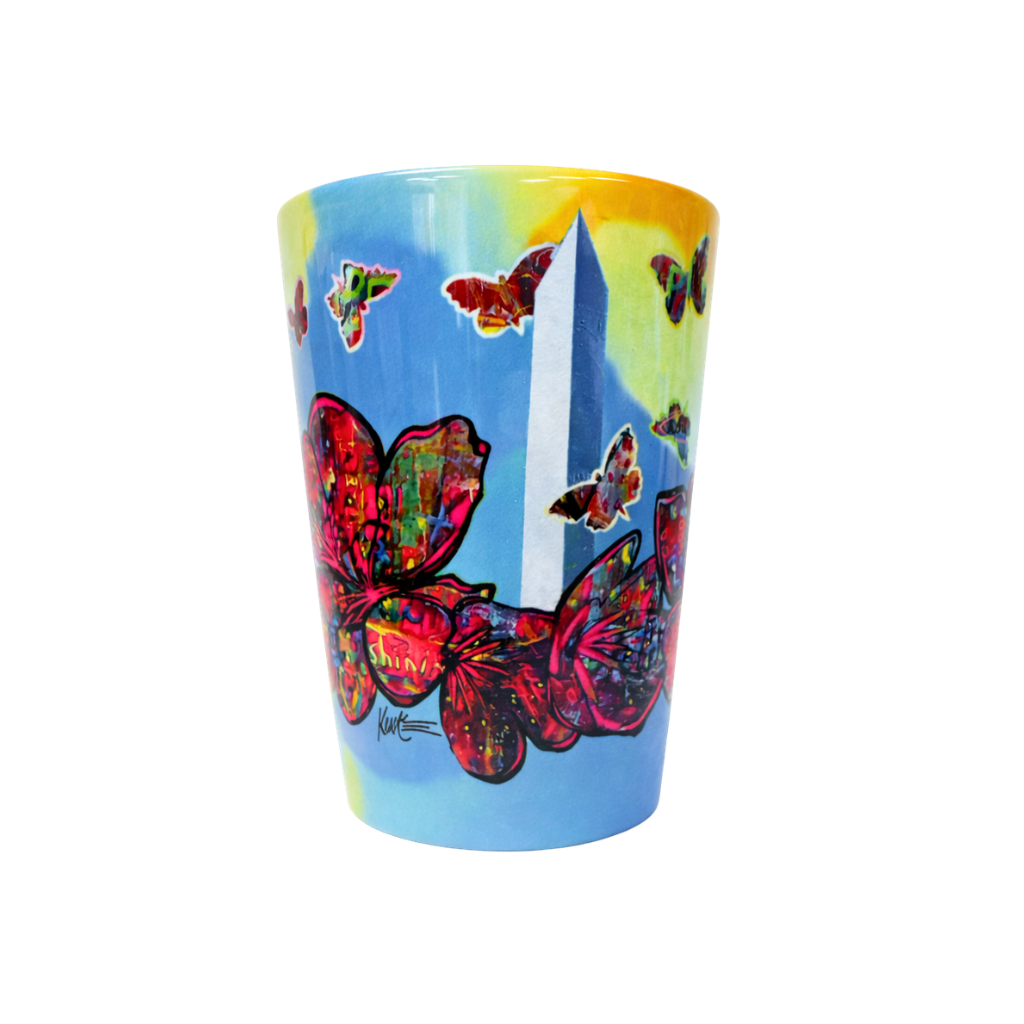2026 Washington DC Cherry Blossom Butterfly Mug