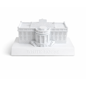 US White House Souvenir Metal Building Replica Die Cast Novelty Pencil Sharpener