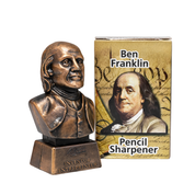 Benjamin Franklin Bust Pencil Sharpener