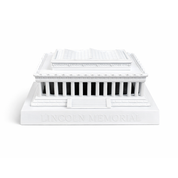 Lincoln Memorial Die Cast Metal Collectible Pencil Sharpener