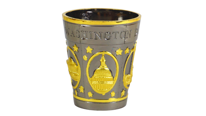 METAL SHOTGLASS WDC PANO BLK/GOLD