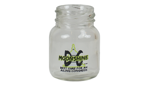 SHOT GLASS JAR DC MOONSHINE RED/GREEN