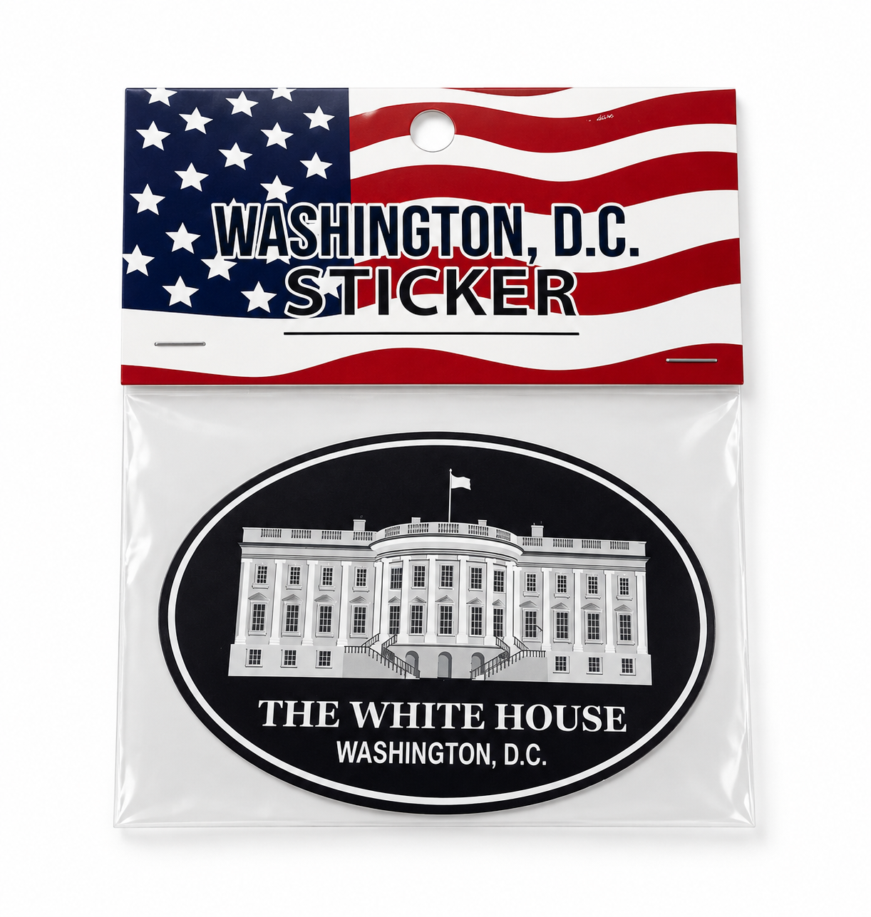 White House PVC Sticker