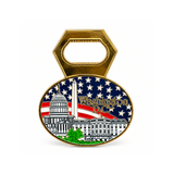 Washington DC Patriotic Bottle Opener Magnet Souvenir