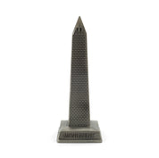 Model of the Washington Monument on a white background