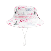 Washington DC Cherry Blossom Landmark Bucket Hat