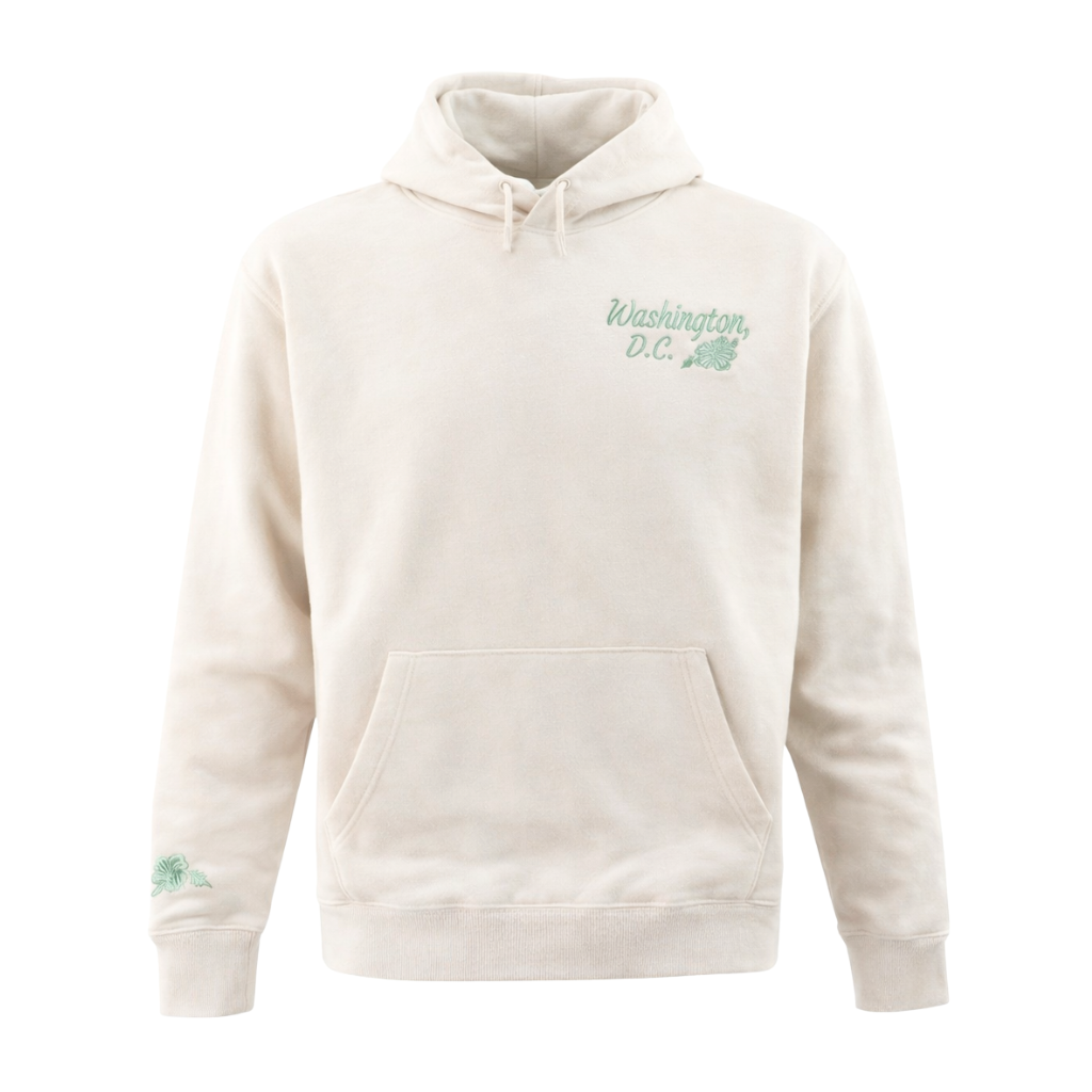 Washington DC Cherry Blossom Sunset Hoodie