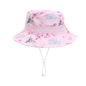 Washington DC Cherry Blossom Landmark Bucket Hat