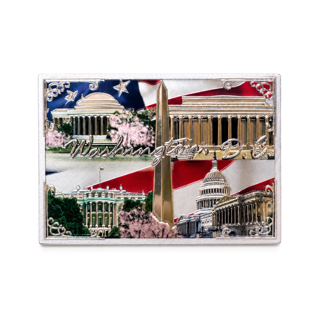 Washington, DC Monuments Rubber Magnet